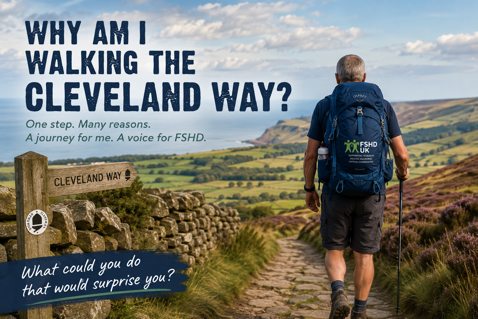 Why am I walking the Cleveland Way?